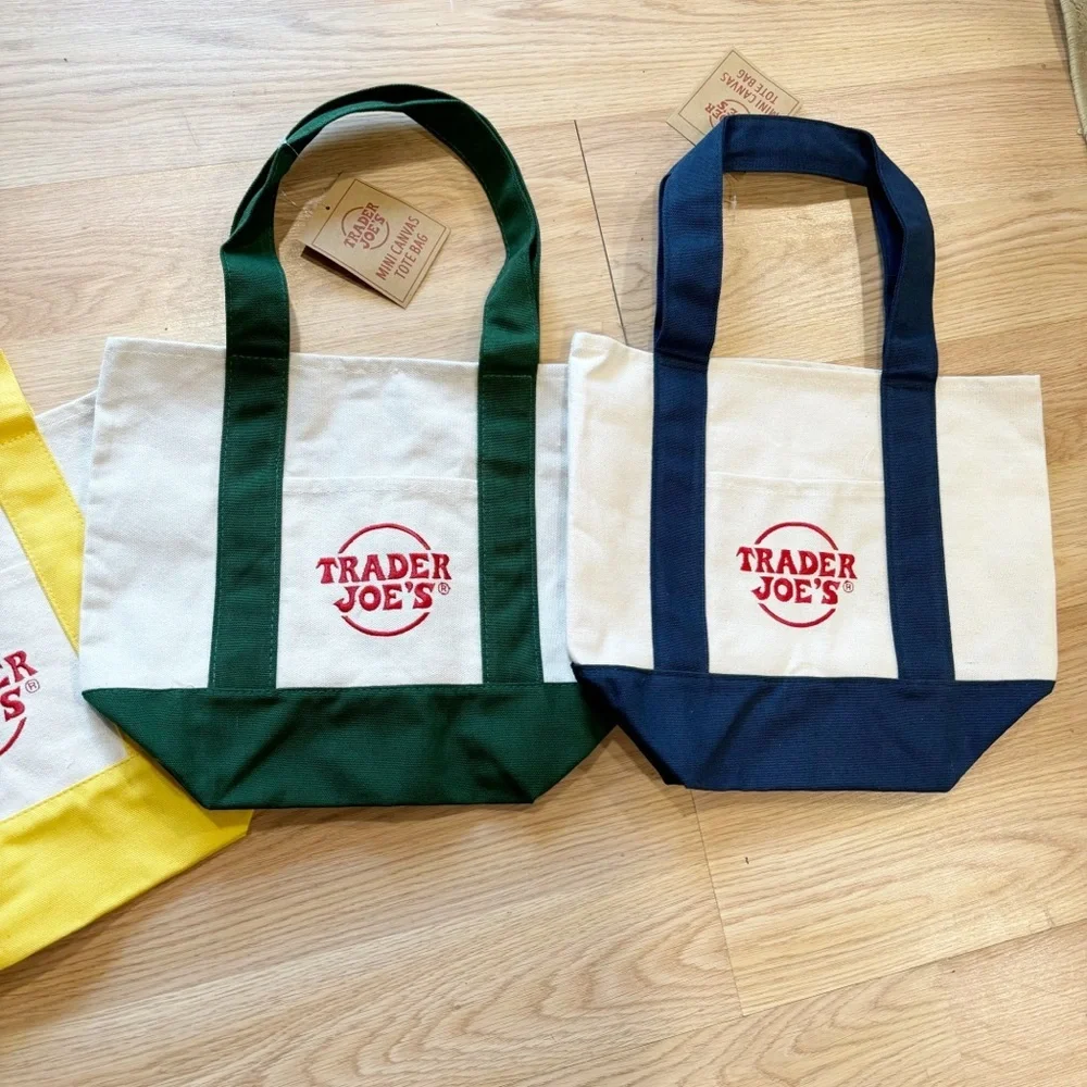 Trader Joe’s Four Mini‎ Canvas Totes